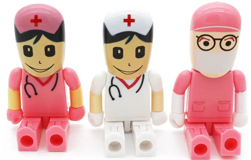 Mini Cartoon Doctor USB Flash Drive | Fun & Functional Storage