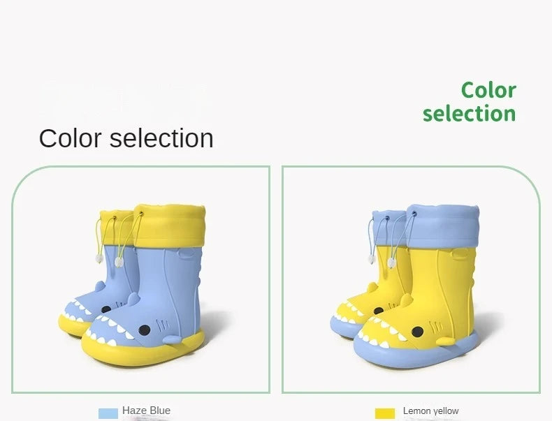 Children's Waterproof Cartoon Rain Boots | Non-Slip Water Shoes