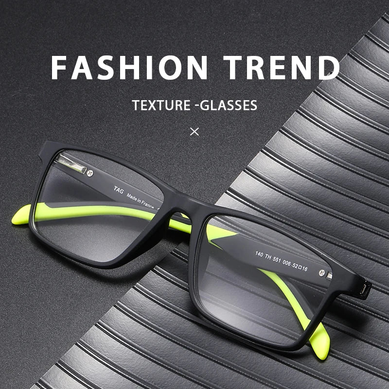 Ultralight Retro Eyeglasses Frames | Stylish Unisex Specs