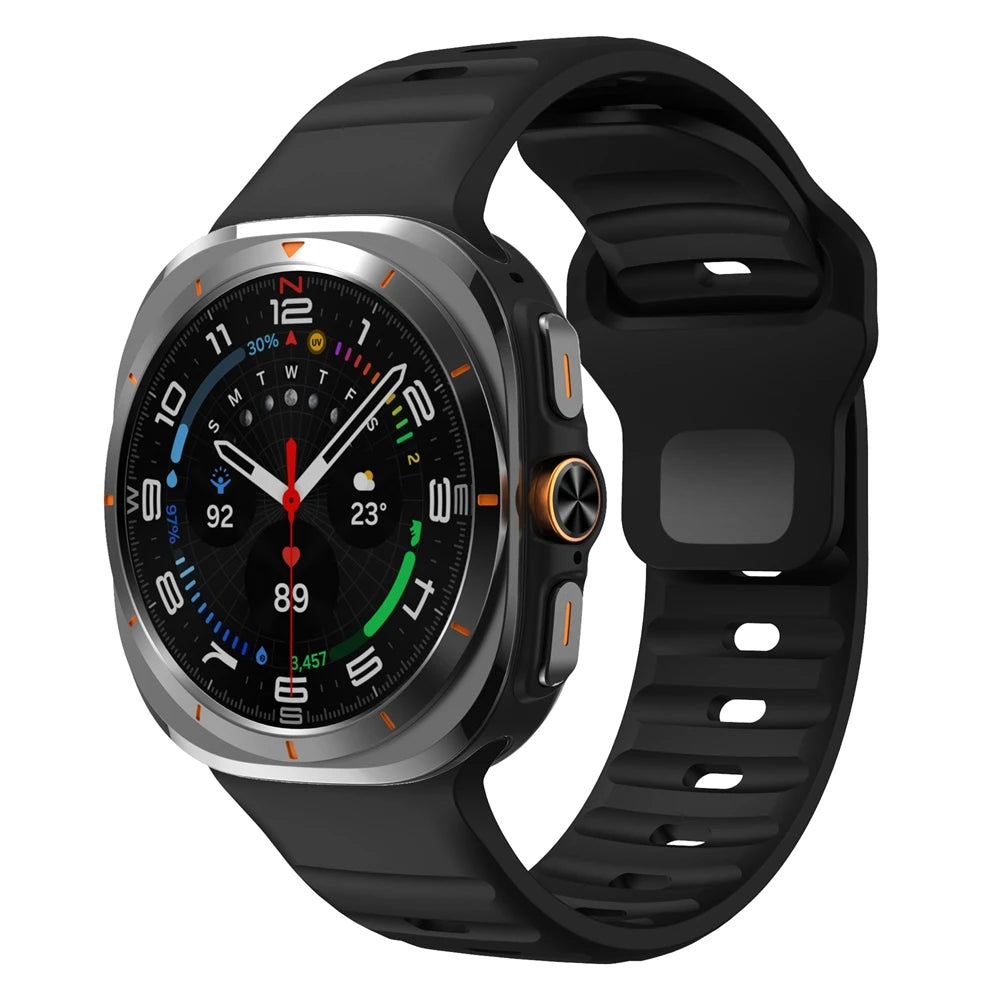 Silicone Sports Watch Strap | Durable Replacement Watch Band