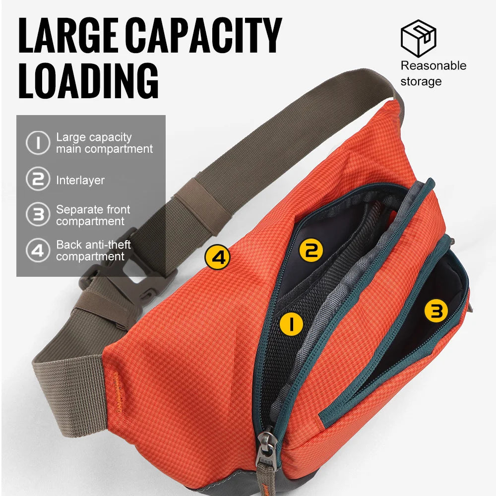 Ultralight Waterproof Running Waist Belt Bag - Free Your Hands