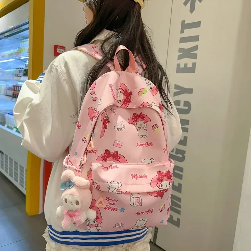 Kawaii Anime Girl Backpack | Large Capacity Student Bag