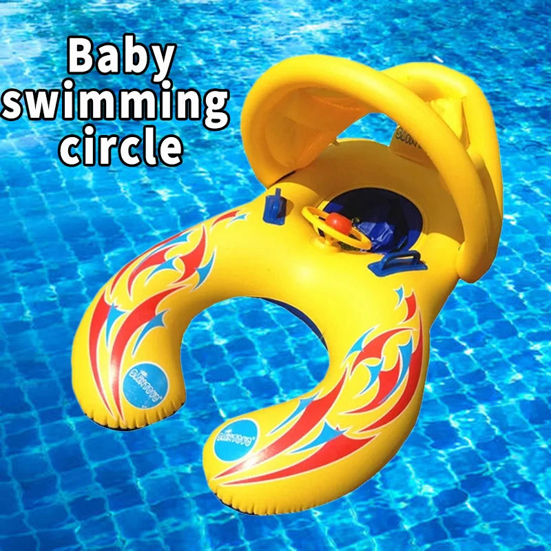 Portable Children Swim Circle | Safe Inflatable Water Toys