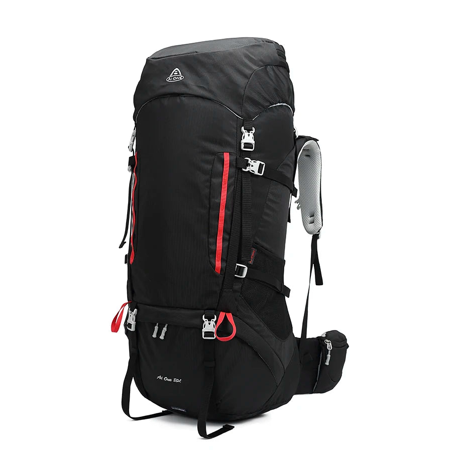 80L Large Capacity Travel Backpack | Waterproof Hiking Bag