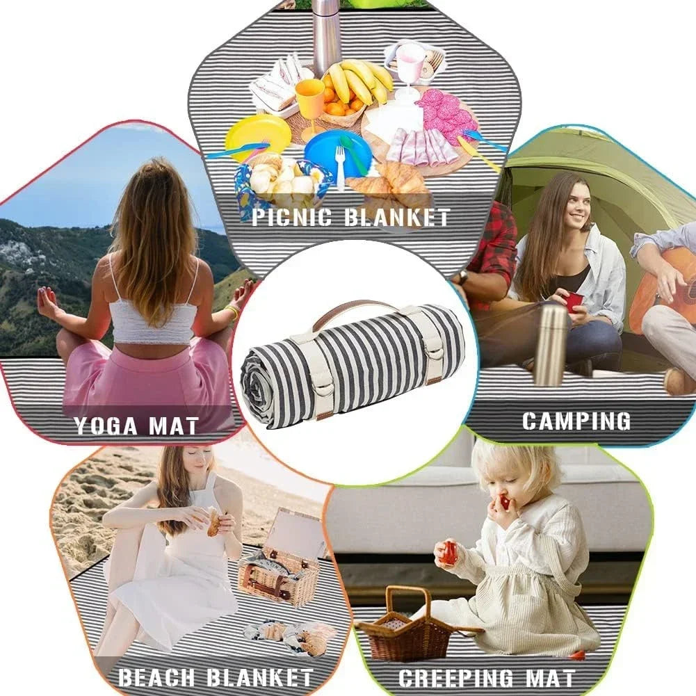 Large Waterproof Picnic Blanket | Perfect for Outdoor Comfort
