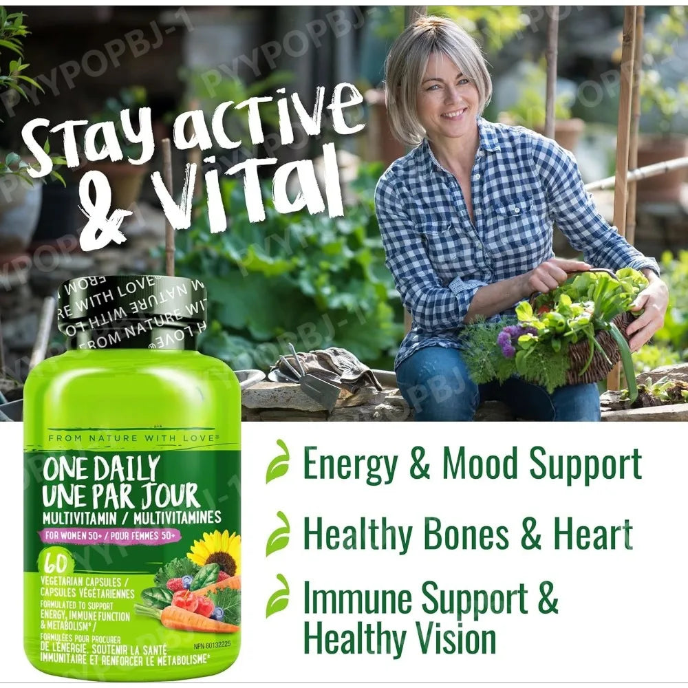One Daily Multivitamin for Women 50+ | Menopause Support Capsules