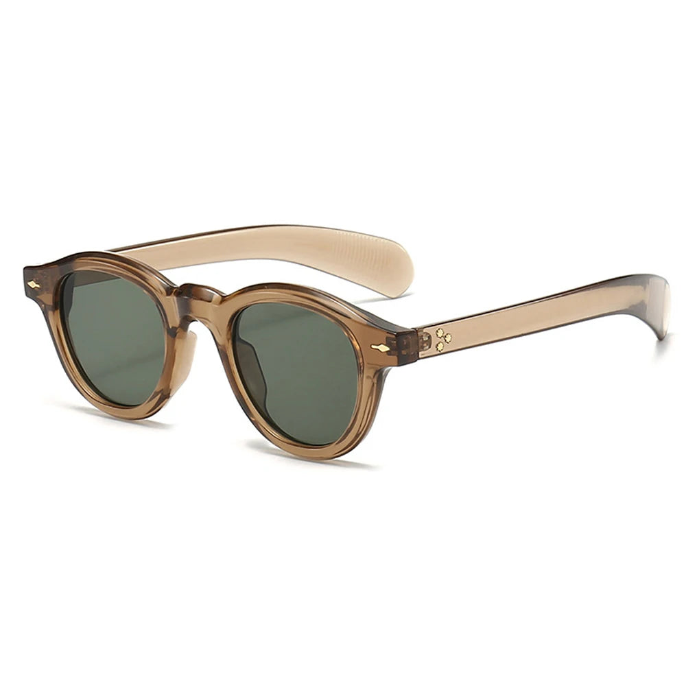 Fashion Oval Leopard Print Sunglasses | Retro Versatile Eyewear
