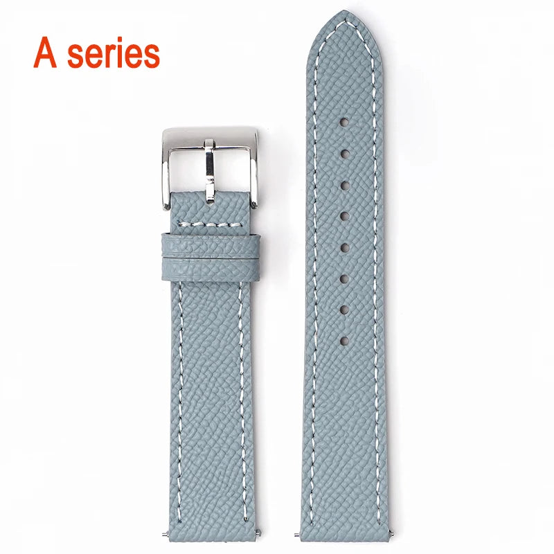 Calfskin Leather Watch Strap | Quick Release, Handmade Design