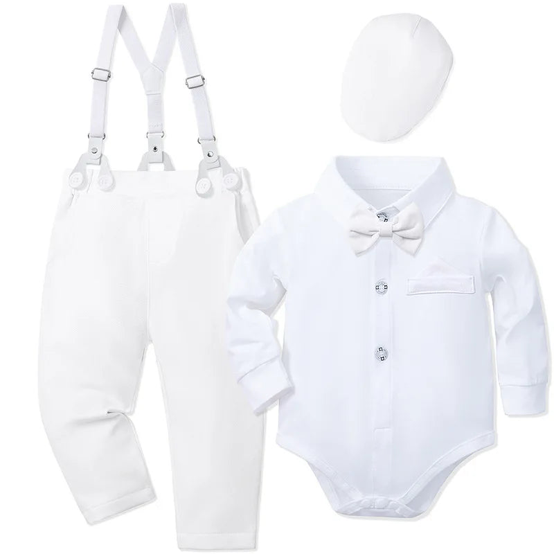 Elegant Baby Infant Baptism Suit for Boys | Toddler Formal Wear