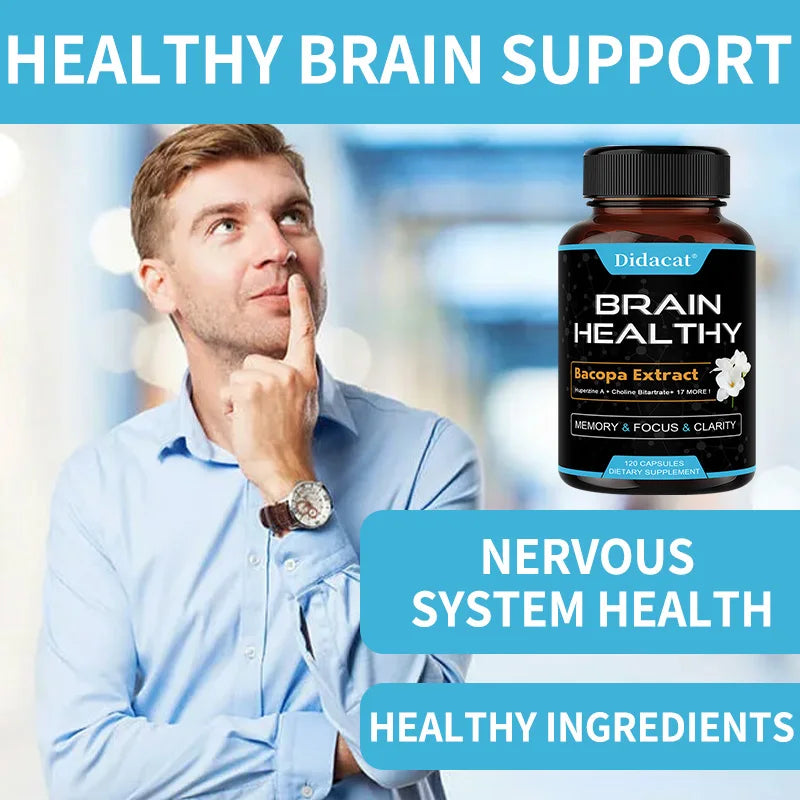 Bacopa Brain Booster | Enhance Memory & Mental Clarity