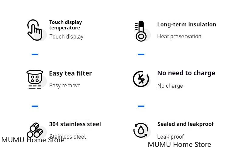 500ML Intelligent Temperature Thermos Bottle | Insulated Sports Cup
