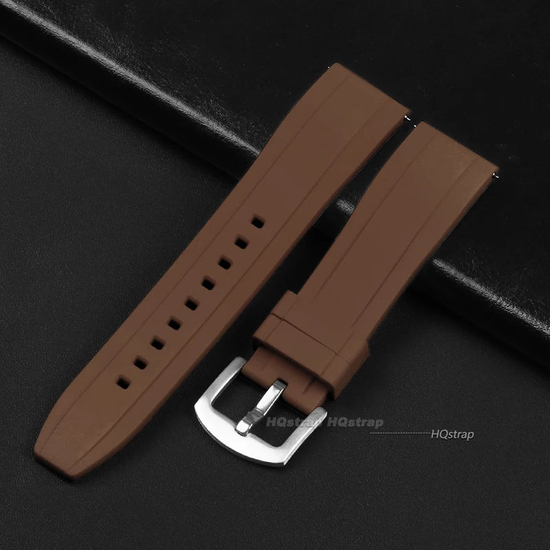Quick Release Silicone Rubber Watch Strap | Soft Sports Watchband