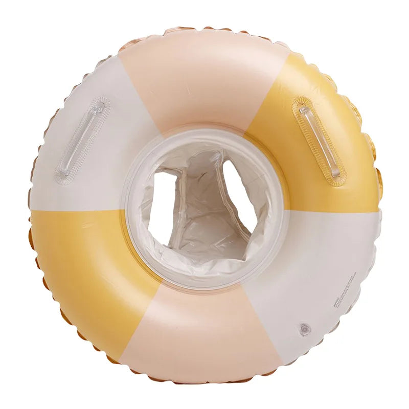 Baby Swimming Ring with Sunshade | Safe Toddler Pool Float