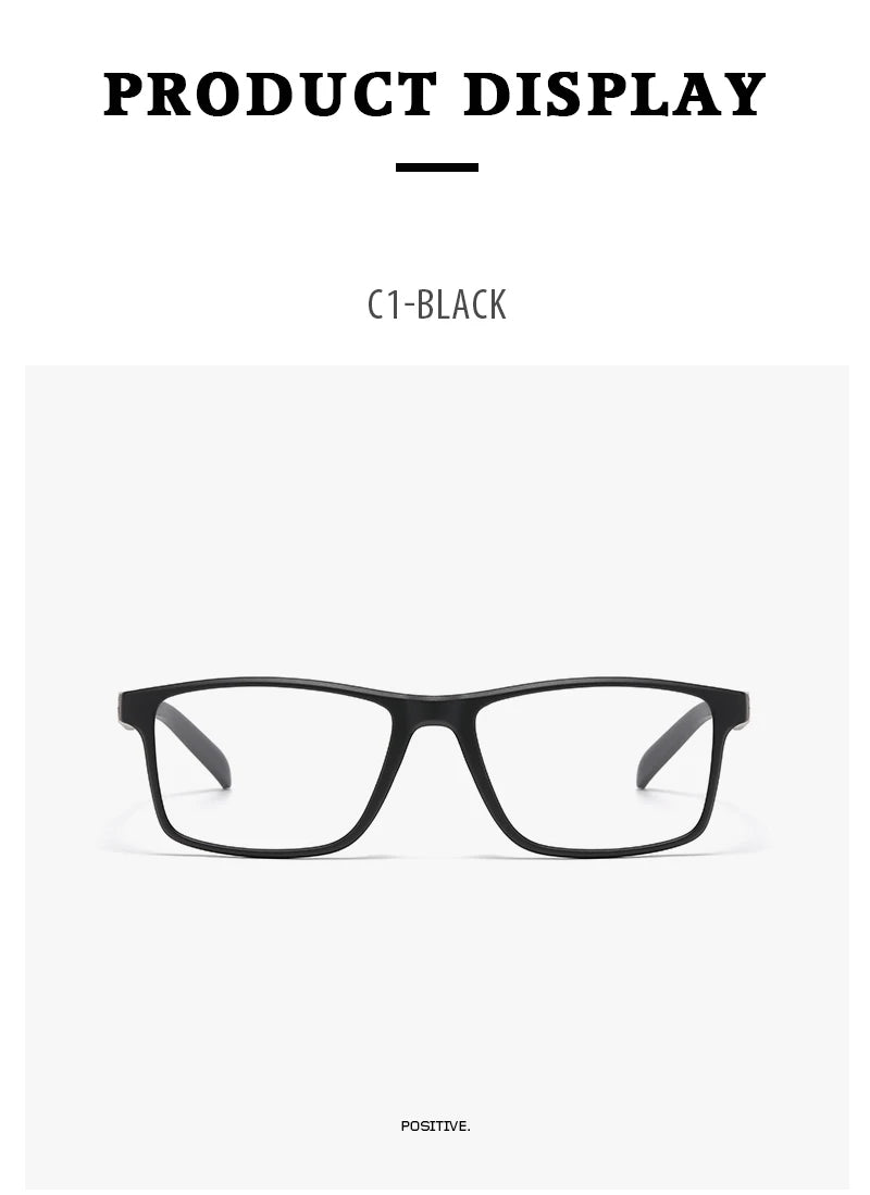 Ultralight Retro Eyeglasses Frames | Stylish Unisex Specs