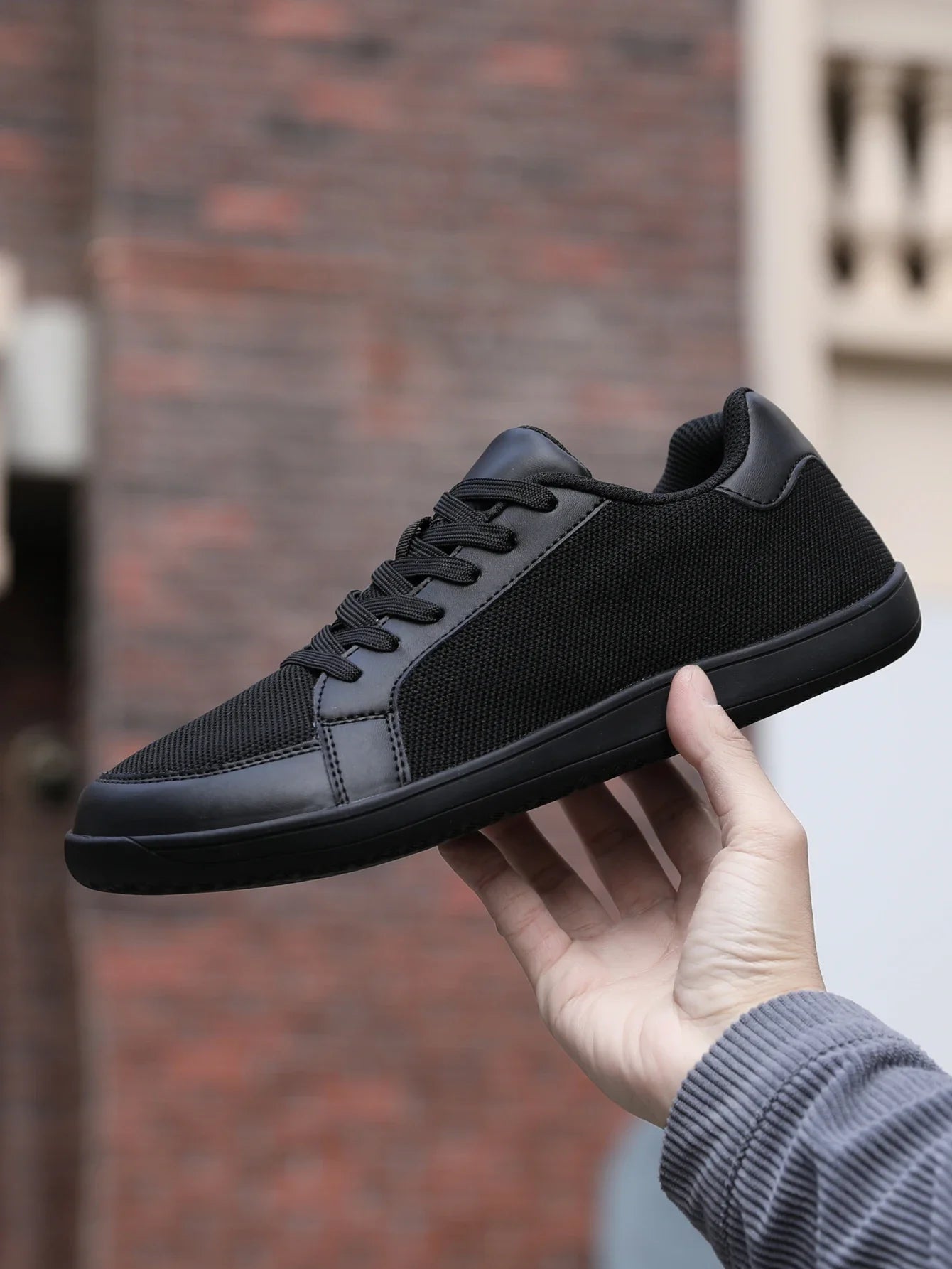Men's Barefoot Wide Toe Box Walking Shoes Extra Width Minimalist Shoes Breathable Zero Drop Comfortable Shoes Fashion Sneakers