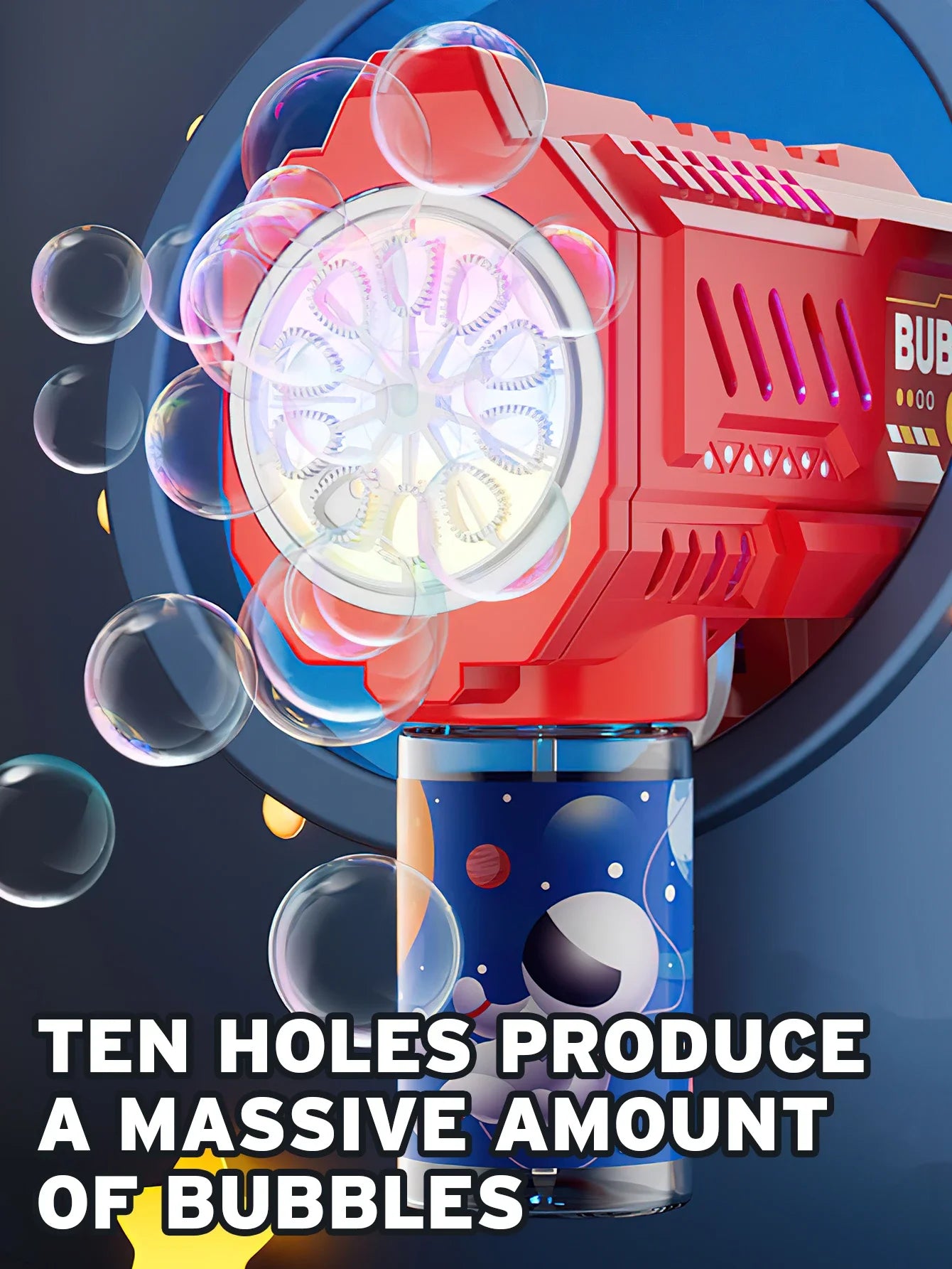 Fully Automatic Bubble Gun Toy | Fun Bubbles for Kids Outdoors