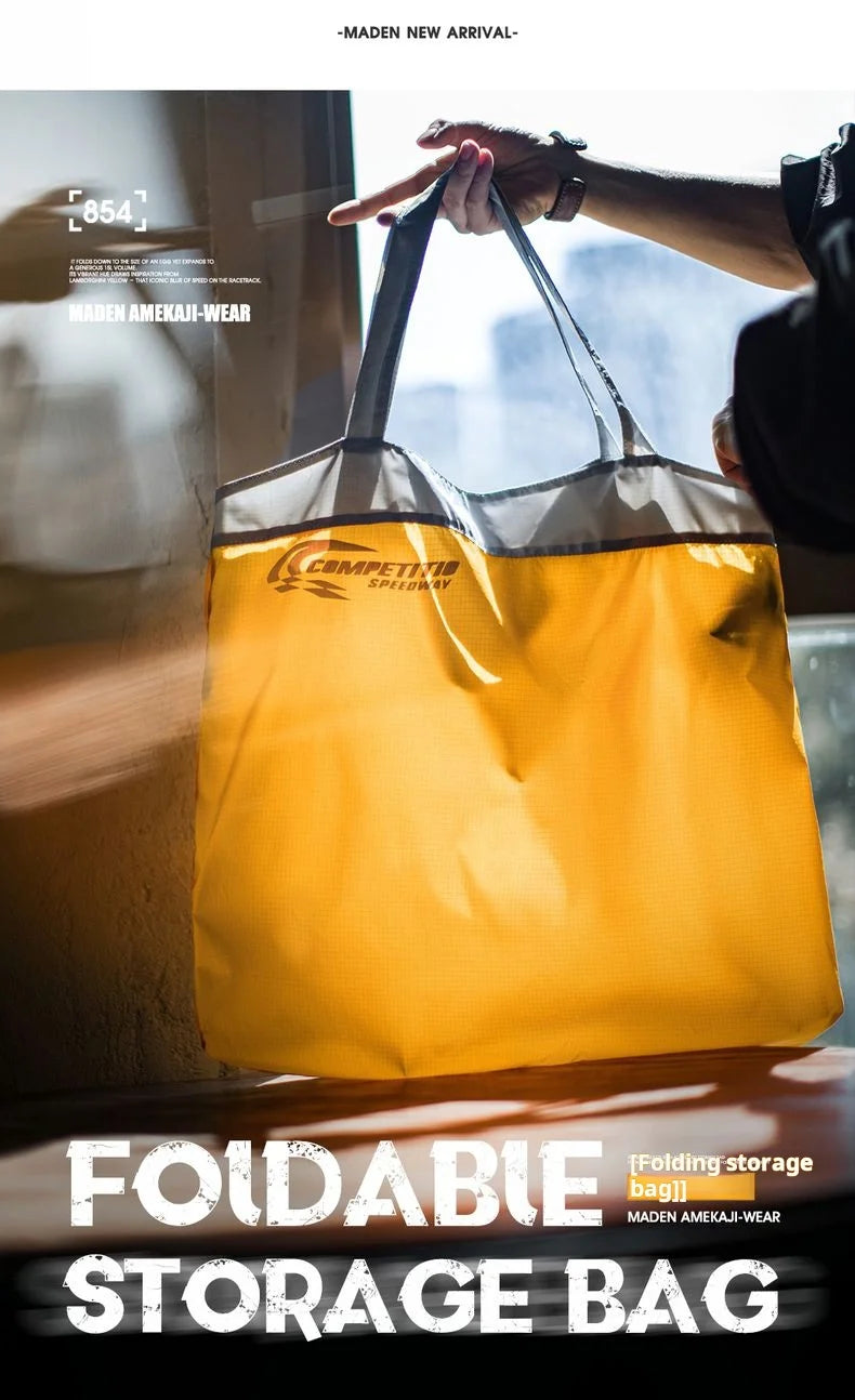 Large Capacity Waterproof Tote Bag | Ultra-Lightweight Travel Shopper