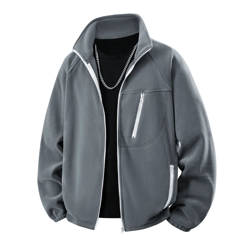 Lightweight Waterproof Fleece Jacket for Outdoor Adventures