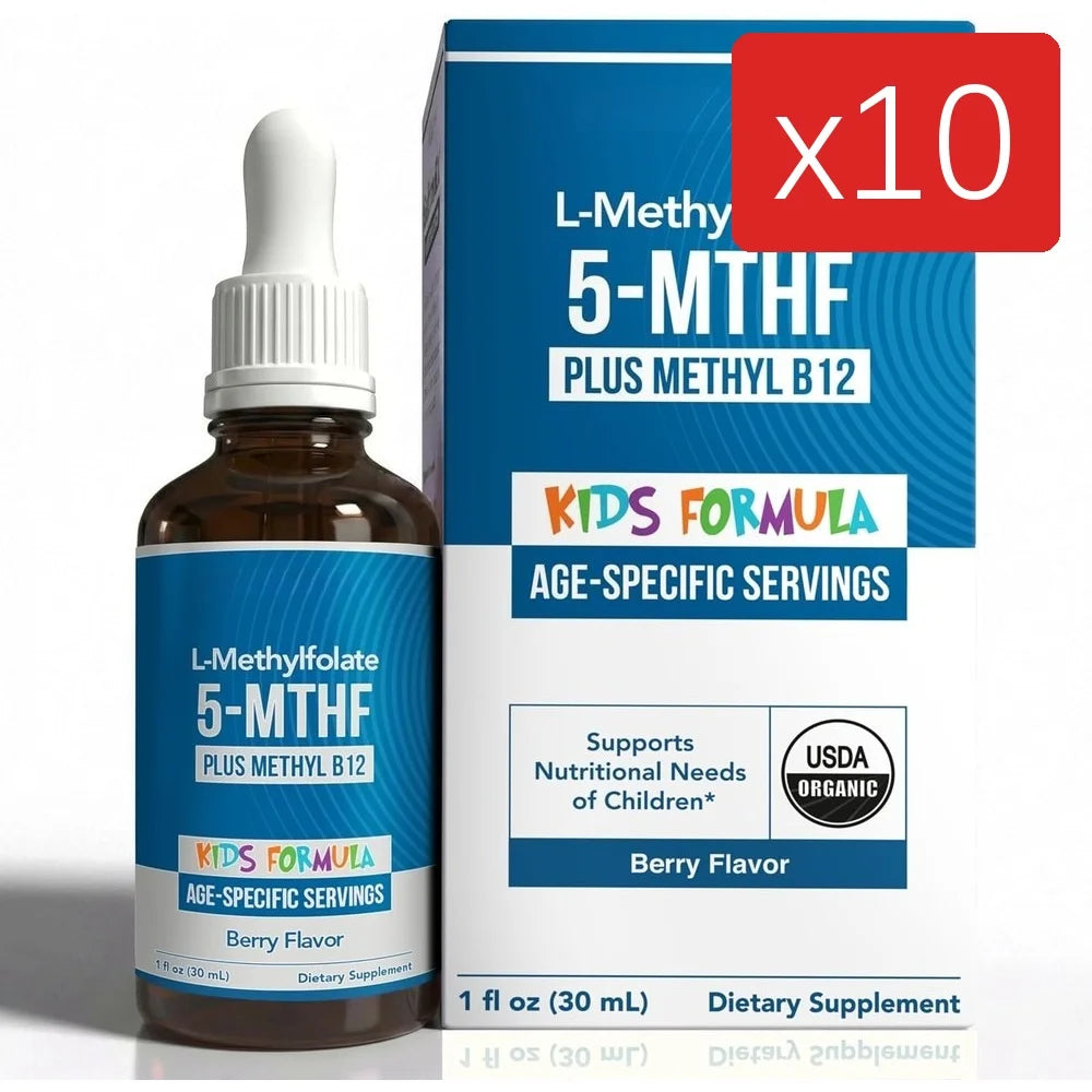L-Methylfolate Kids Drops for Brain Development & Mood Balance