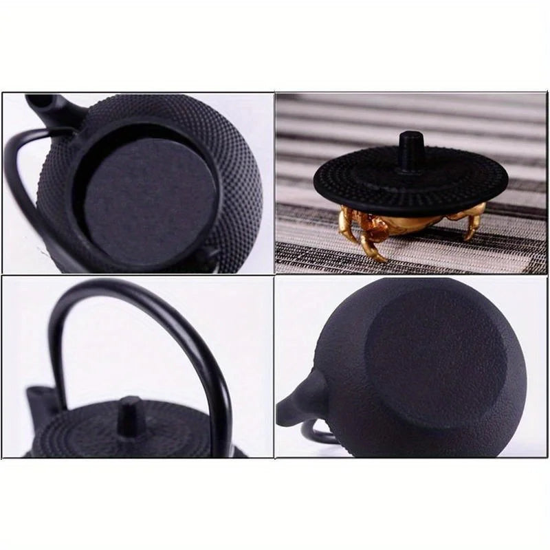 Mini Cast Iron Teapot Set | Elegant Drinkware & Infusers