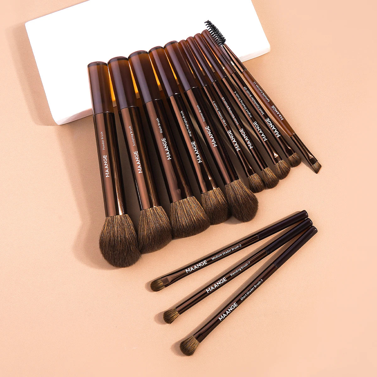 13pc Soft Synthetic Hair Makeup Brush Set | Flawless Beauty Tools