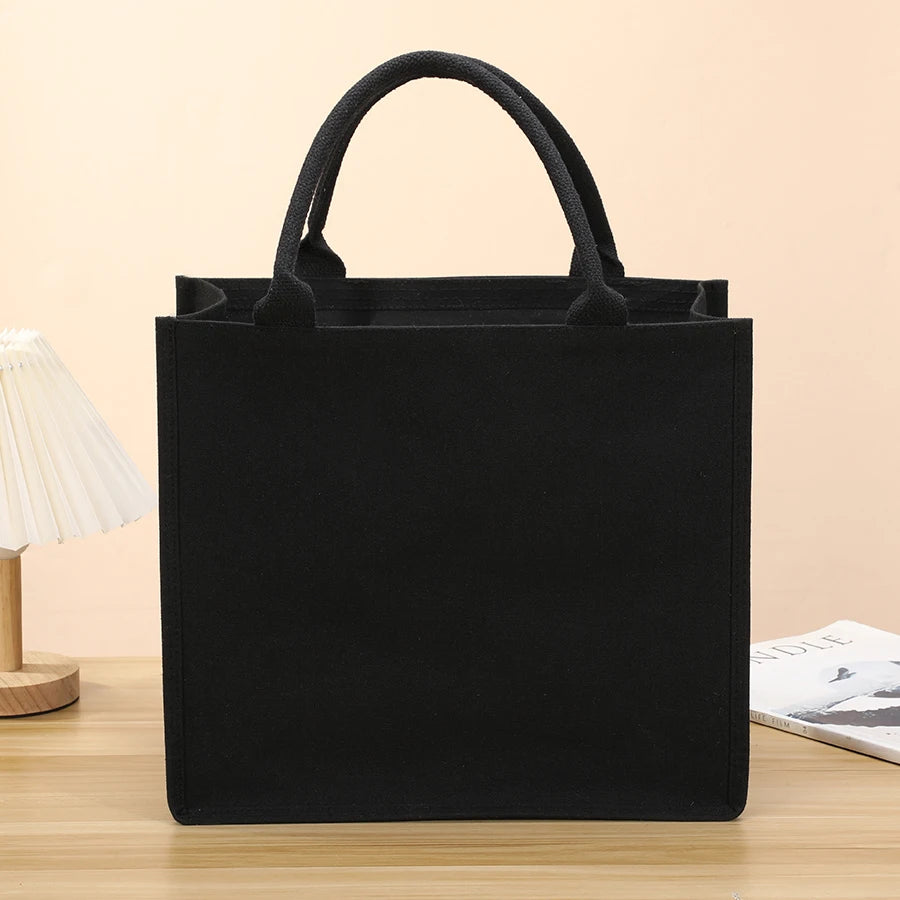 Thick and Sturdy Waterproof Canvas Tote Bag | Versatile Gift Bag