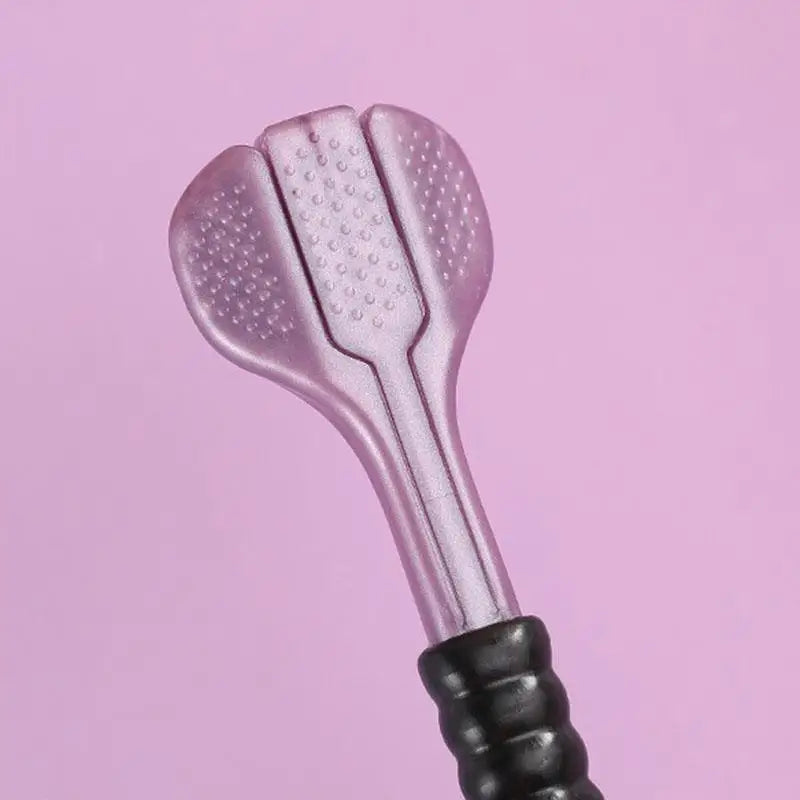 2pcs 3D Stereo Three-Sided Toothbrush Ultra Fine Soft Hair Adult Toothbrushes Tongue Scraper Oral Care 360° Cleaning Teeth Brush