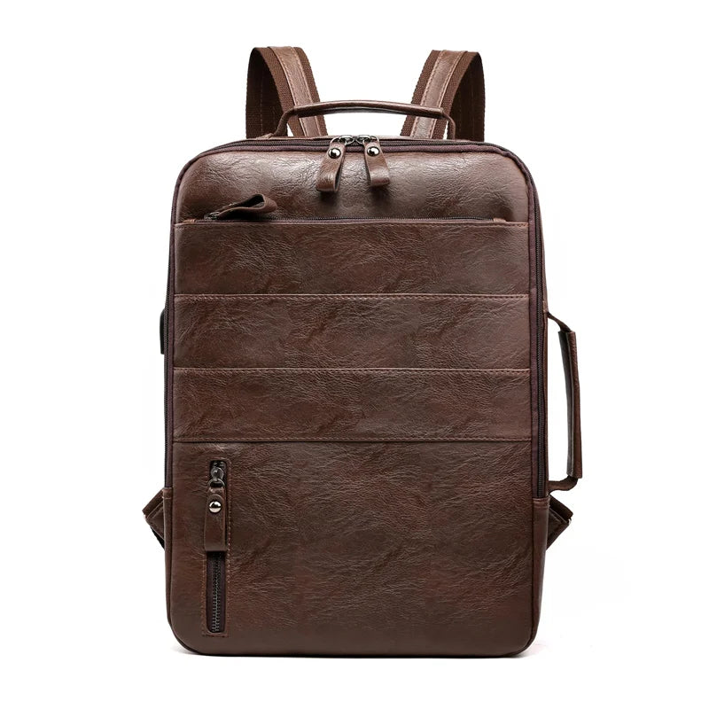 Waterproof Large Capacity Business Backpack with USB Charging