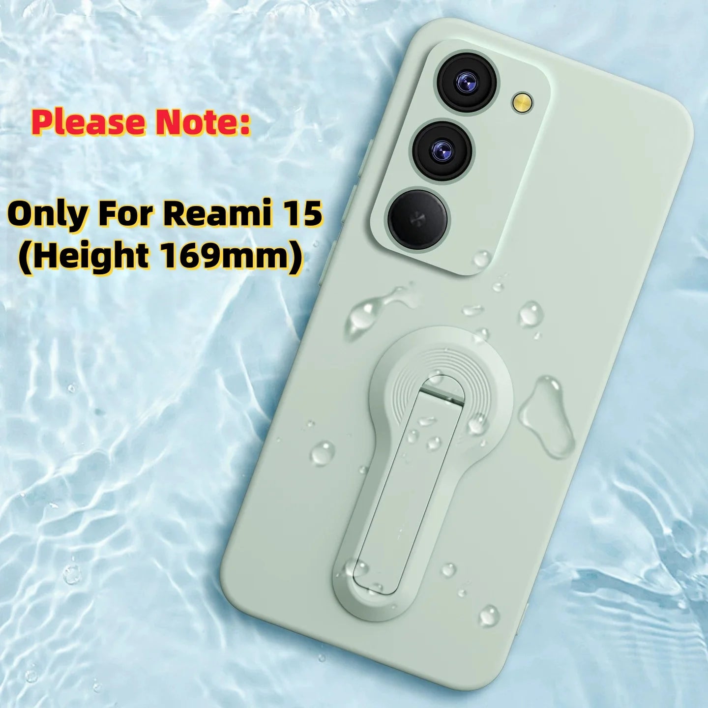 Slim Shockproof Phone Case with Stand for Redmi 15 | Free Shipping