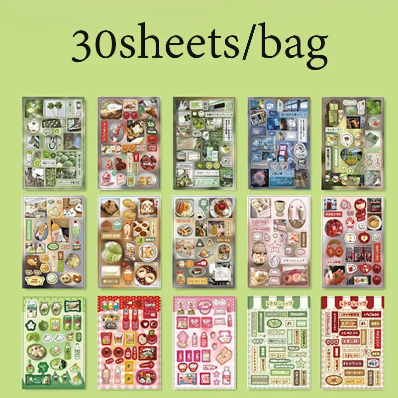 Korean Ancient Style Sticker Book | DIY Creative Book Gifts