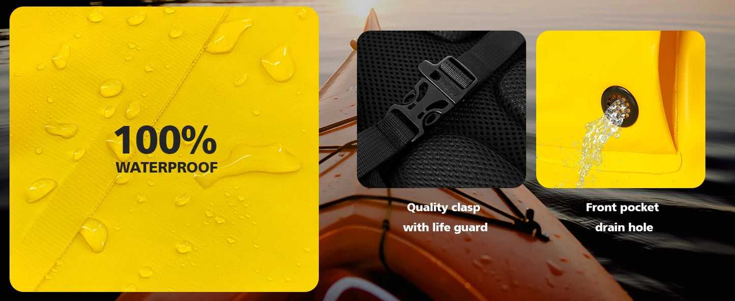30L Waterproof Heavy Duty Backpack - Perfect for Outdoor Adventures