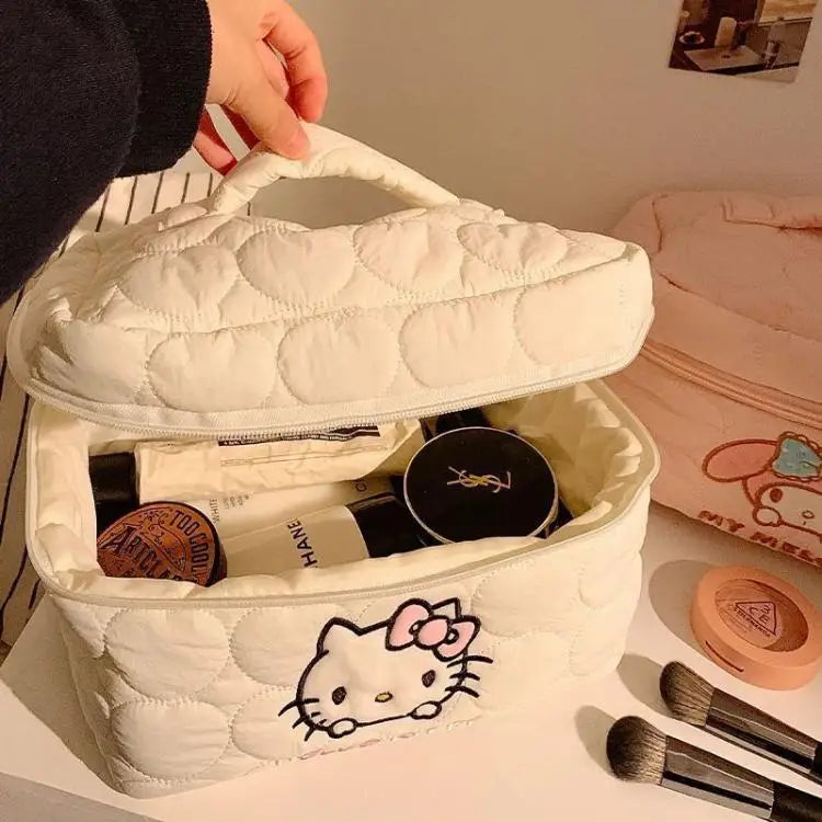 Kawaii Makeup Storage Bag | Large Capacity Cosmetic Organizer