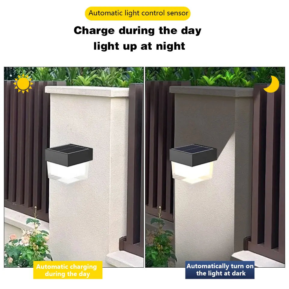 LED Solar Wall Light | Eco-Friendly Outdoor Lighting Solution