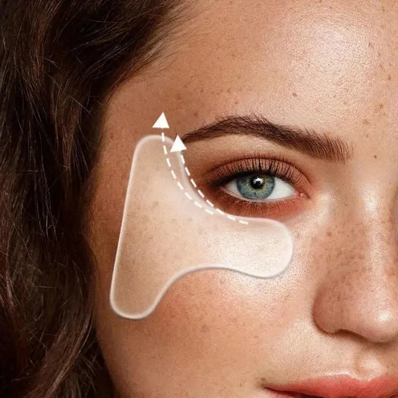 Silicone T-Shaped Eye Patch | Portable Facial Skincare Tool