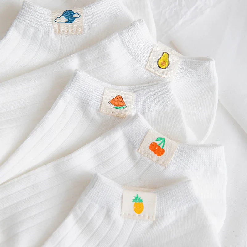 Cute Cartoon Low Cut Ankle Socks for Women | Cozy Summer Footwear