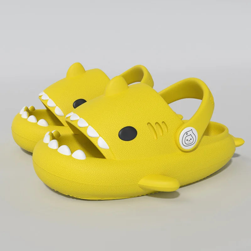 Kids Shark Slippers | Cartoon Non-slip Soft Sandals for Summer