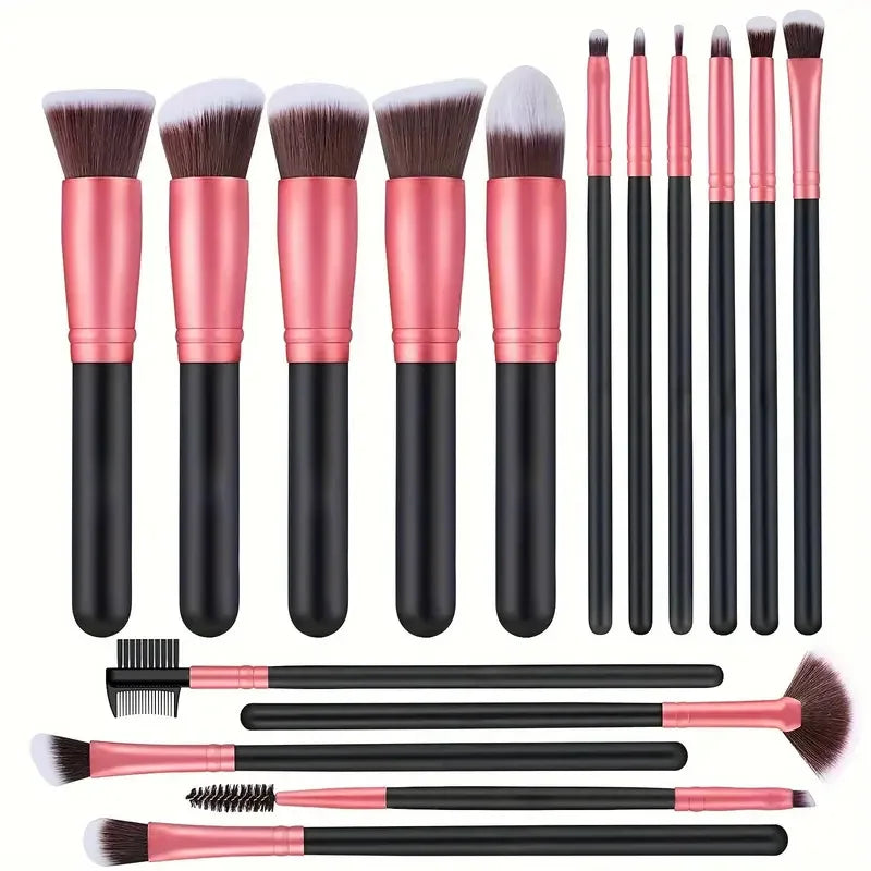 14-16 Piece Professional Makeup Brush Set | Flawless Application