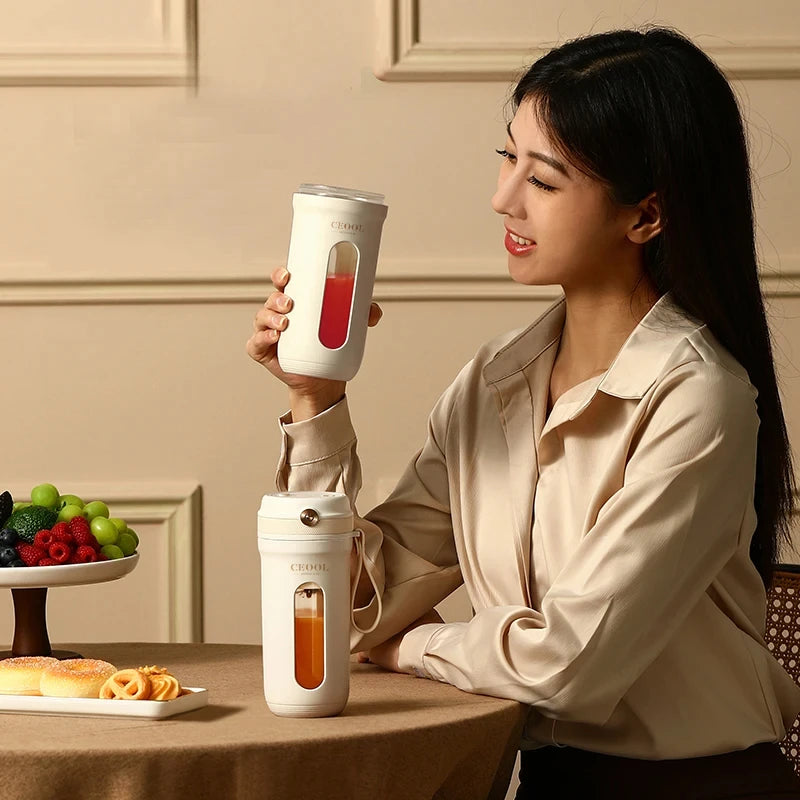 Portable USB Electric Fruit Blender | Multi-Functional Juice Cup