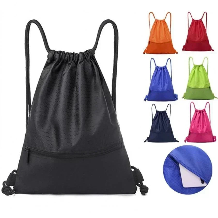 Lightweight Drawstring Fitness Backpack | Perfect for Sports and Travel