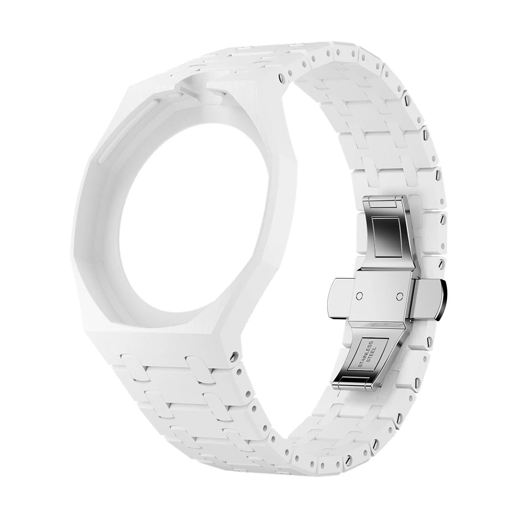 Soul Cool Ceramic Modification Kit For Swatch x AP Royal POP Biomaterials Watch Case Strap Pocket Changer To Wristwatch
