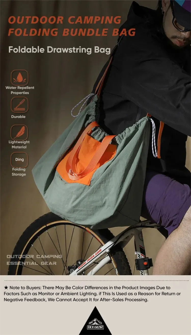 32L Large Capacity Foldable Tote Bag | Ultralight Waterproof Design