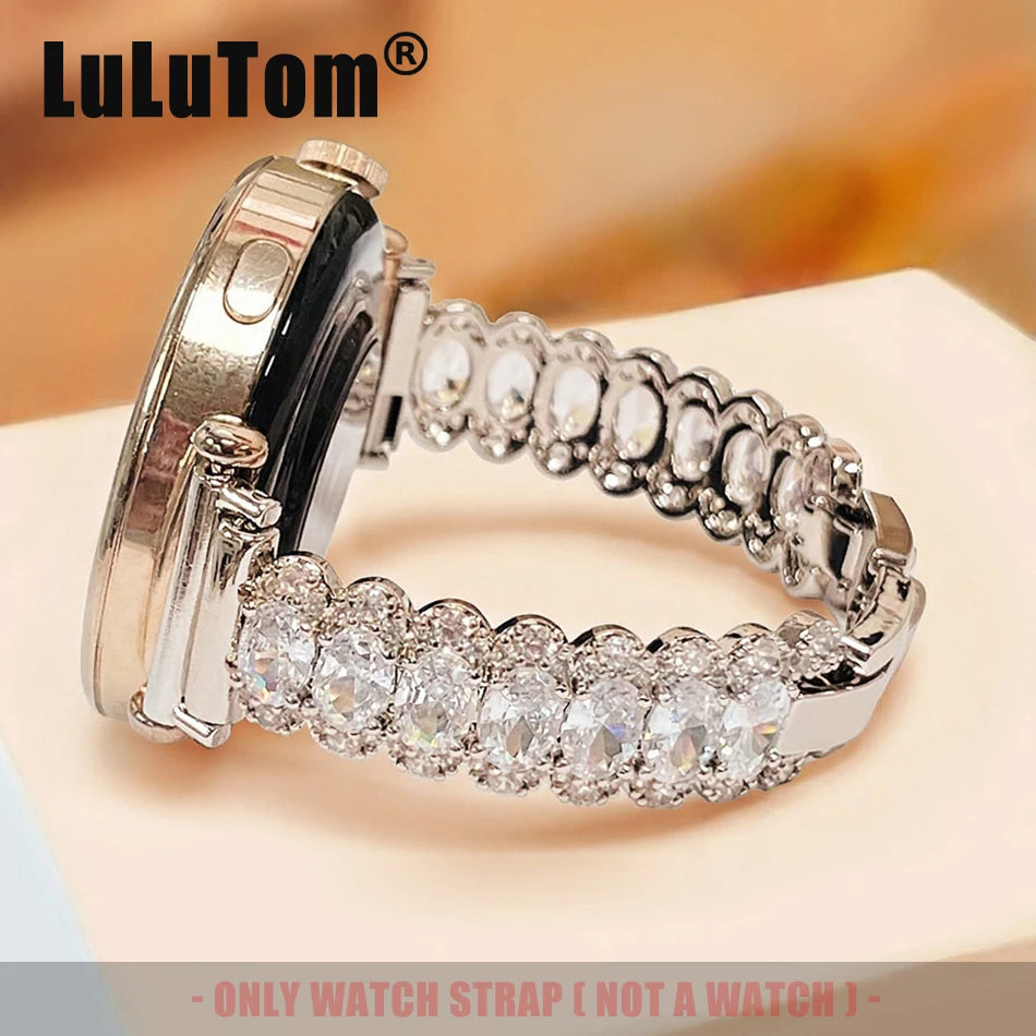 Dazzling Luxury Jewelry Band for Smartwatches | Elegant Women's Strap