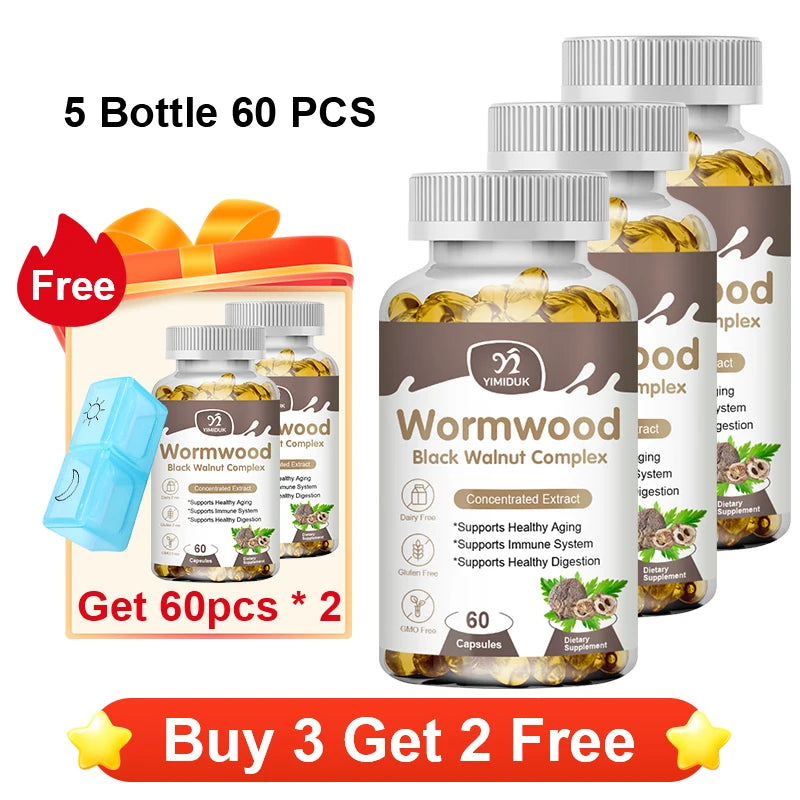 Premium Wormwood Cleanse Supplement for Intestinal Health