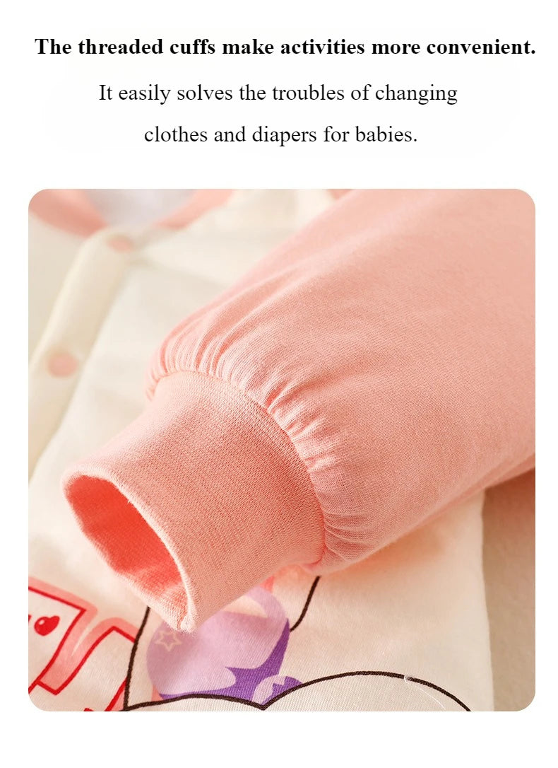 Thickened Baby Onesie | Adorable Patterns for Winter Comfort