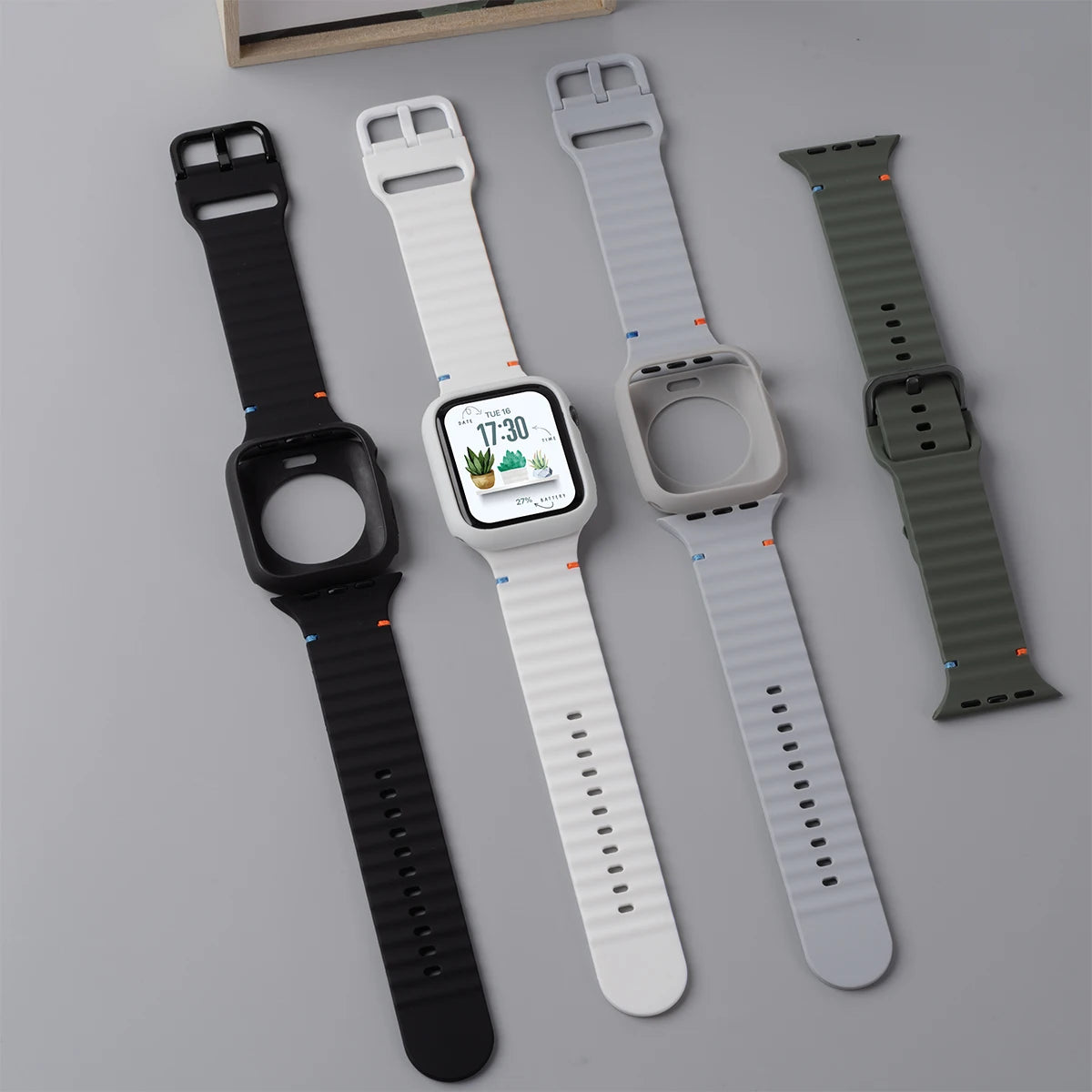 Soft Sport Band + Protective Case for Smart Watches | Versatile & Durable