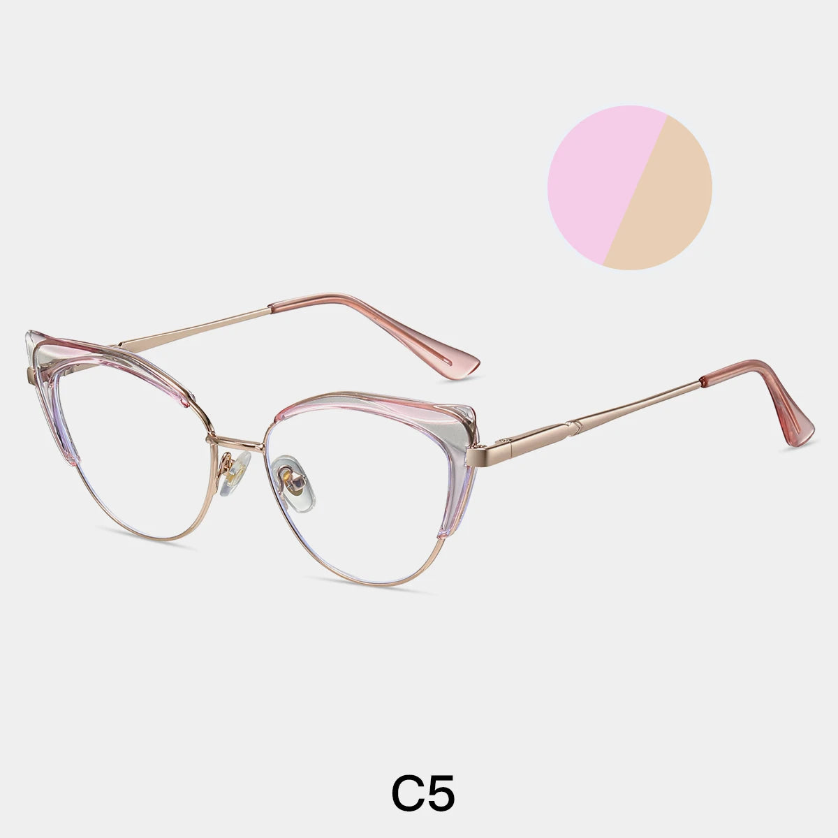 Stylish Women's Cateye Prescription Glasses | Elegant Optical Wear
