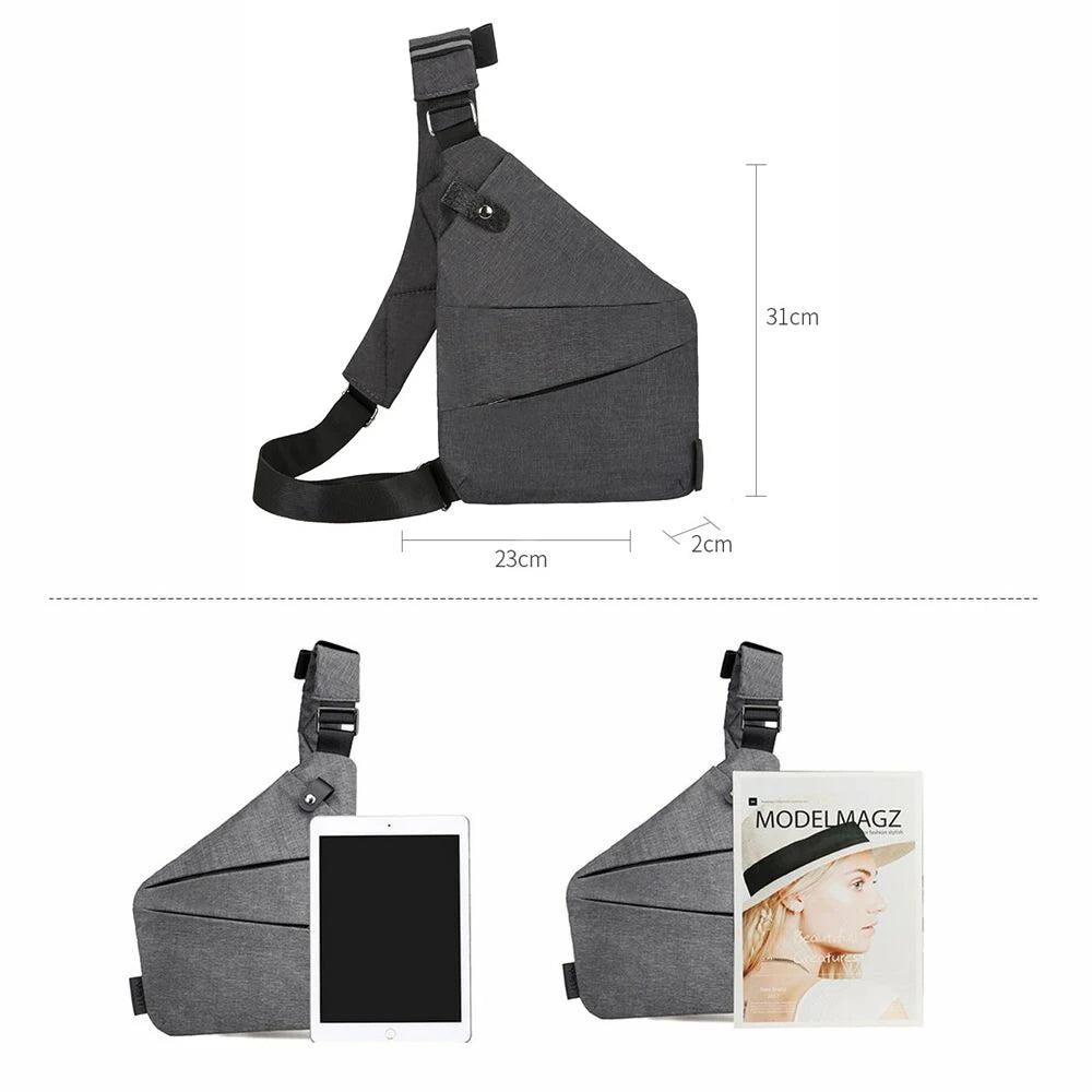 Multifunctional Anti-Theft Crossbody Bag | Waterproof Messenger Bag