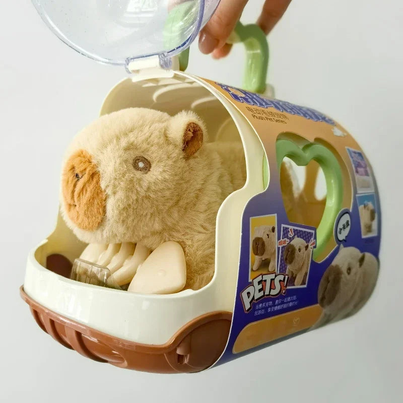 Electric Capybara Walking Doll Toy | Sounds & Plush Fun