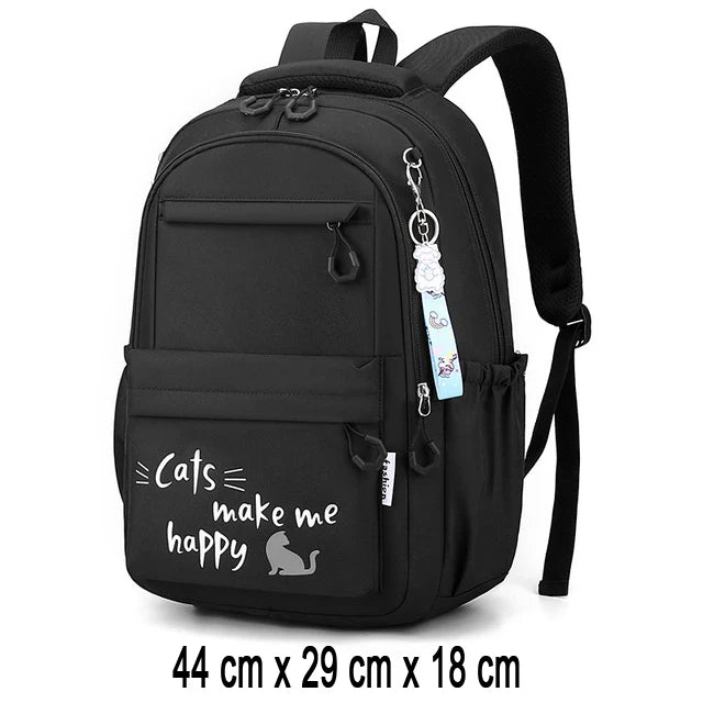 Stylish Pink School Backpack for Girls | Fashion Meets Functionality