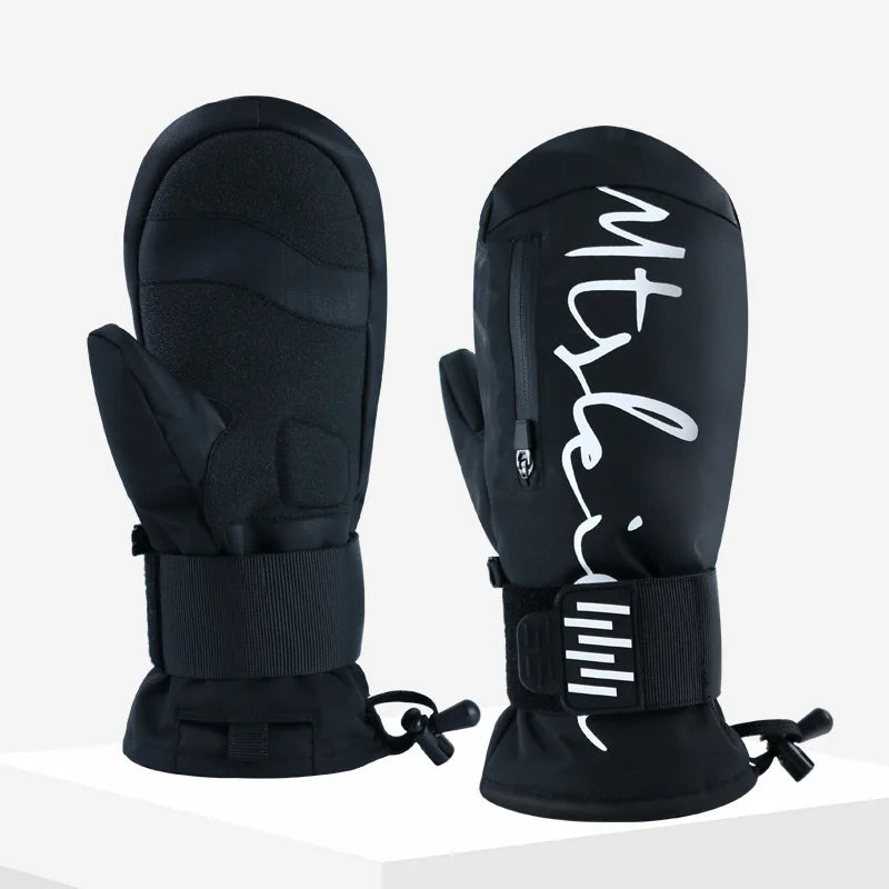 Waterproof Snowboard & Ski Gloves with Wrist Guards for Safety